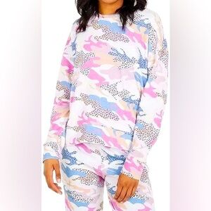 Sundry • NWT • Abstract Camo Print Oversized Sweatshirt